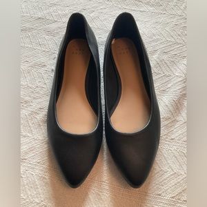 A New Day Black Flats Size 6